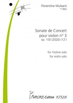Sonate de Concert pour violon n° 3 