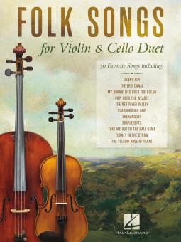 Folk Songs for Violin and Cello Duet 