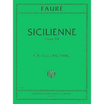 Sicilienne Op. 78 
