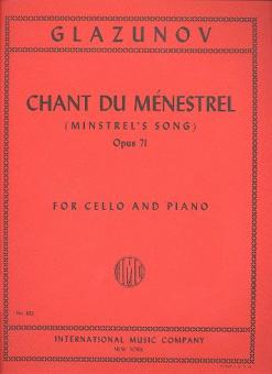 Chant du Ménestrel op. 71 