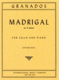 Madrigal in A minor 