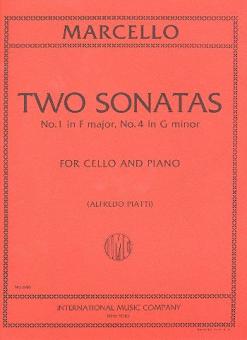Two Sonatas (No. 1 in F major & No. 4 in G minor) 