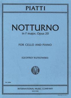 Notturno F major op. 20 