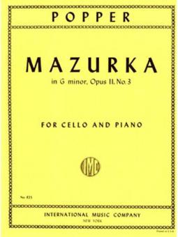 Mazurka in G minor, Op. 11 No. 3 