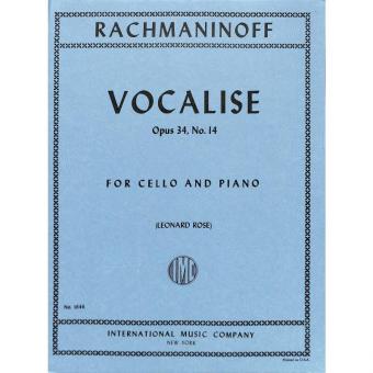 Vocalise, Op. 34 No. 14 