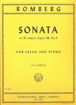 Sonata in B flat major, Op. 38 No. 3 