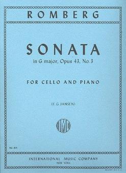 Sonata in G major, Op. 43 No. 3 