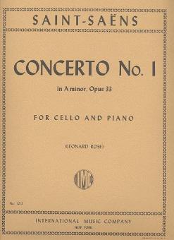 Concerto No. 1 in A minor, Op. 33 
