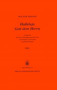 Halleluja Gott dem Herrn 
