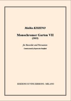 Monochromer Garten 7 