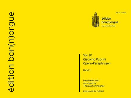 Opernparaphrasen, Bd. 1 