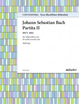 Partita Nr. 2 BWV 1004 Download