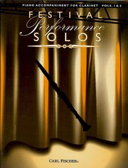 Festival Performance Solos For Clarinet Vol. 1 & 2 