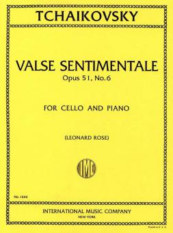Valse Sentimentale, Op. 51 No. 6 