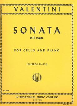 Sonata in E major 