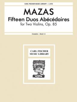 15 Duos Abecedaires Op. 85 