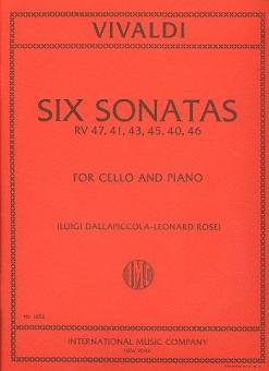 Six Sonatas, RV 47, 41, 43, 45, 40, 46 