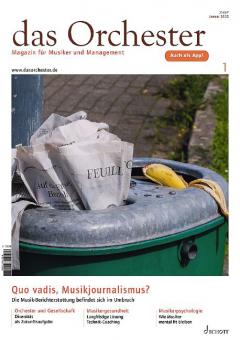 das Orchester 2022/01 