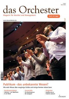 das Orchester 2022/03 