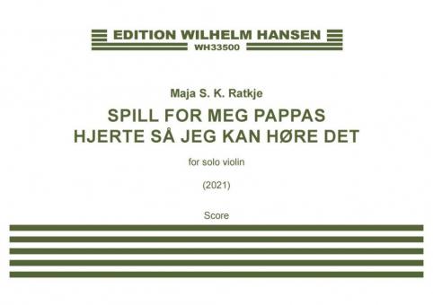 Spill for meg pappas hjerte så jeg kan høre det 