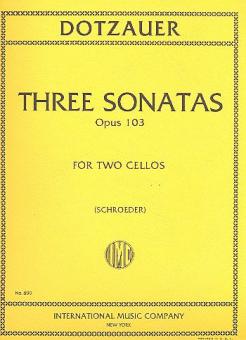 3 Sonatas, Op. 103 