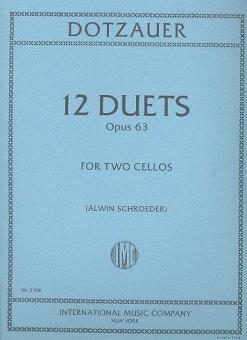 12 Duets, Op. 63 