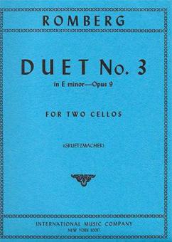 Duet No. 3 in E minor, Op. 9 