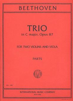 Trio in C major, Op. 87 