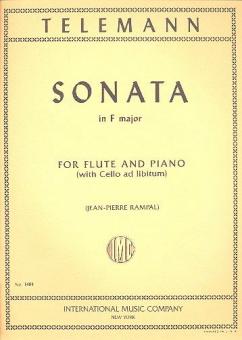 Sonata in F major (with Cello ad lib.) 