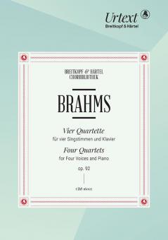 4 Quartette op. 92 