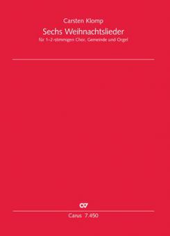 6 Weihnachtslieder 