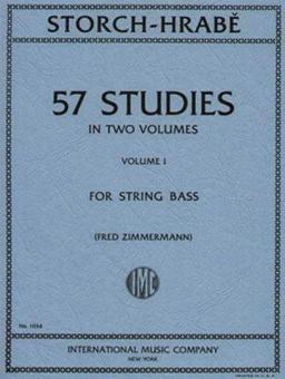 57 Studies for String Bass, Vol. 1 
