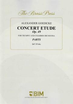 Concert Etude op. 49 Standard