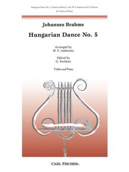 Hungarian Dance No. 5 