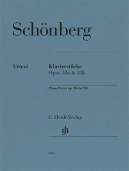 Klavierstücke op. 33a & 33b 