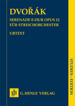 Serenade E-dur op. 22 - Studienpartitur 