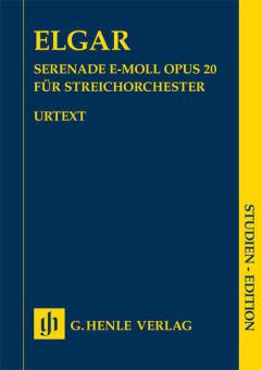 Serenade e-moll op. 20 - Studienpartitur 
