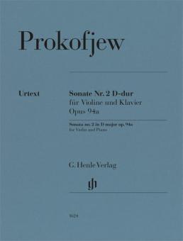 Sonate Nr. 2 für Violine und Klavier op. 94a 