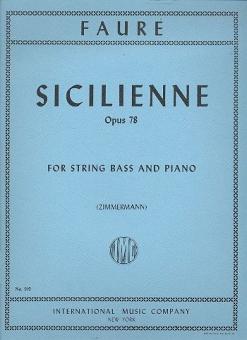 Sicilienne Op. 78 