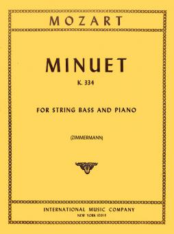 Menuett KV 334 
