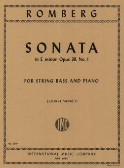 Sonata in E minor, Op. 38 No. 1 