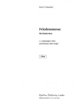 Friedensmesse 