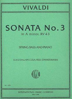 Sonata No. 3 in A minor, RV 43 