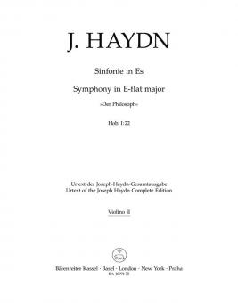 Sinfonie Es-Dur Hob. I:22 