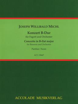 Konzert B-Dur (Studienpartitur) 