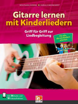 Gitarre lernen mit Kinderliedern - Buch inkl. App 