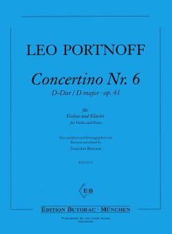 Concertino Nr. 6 D-Dur op. 43 