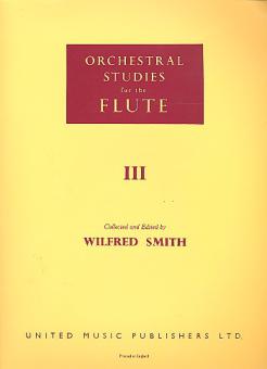 Orchestral Studies 3 for the flute 