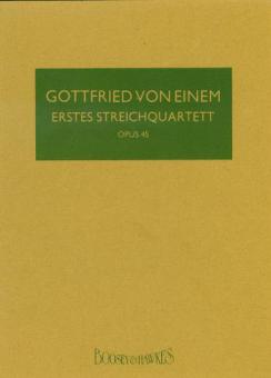 Streichquartett Nr. 1 op. 45 