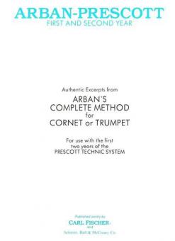 Arban-Prescott First and Second Year 